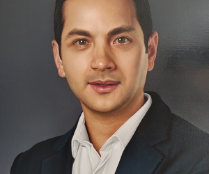 Retrato por encargo - Pintura al Oleo por Gabriel Serna